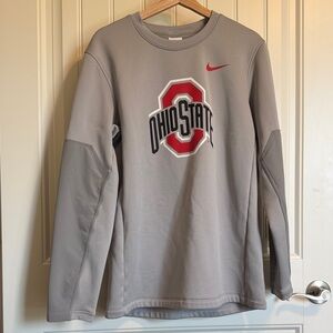 Nike Gray Ohio State Crewneck